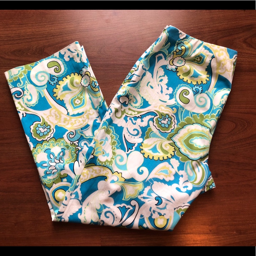 Sigrid Olsen Floral Cropped Pant
